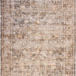 Tappeto Louis De Poortere, Antiquarian Suleiman Grey 8884, Ushak design