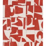 Tappeto Louis De Poortere, Craft Rust 9364, Papercut design