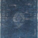 Tappeto Louis De Poortere, Fading World Blue Night 8254, Medallion design