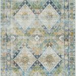Tappeto Nourison Ankara Global ANR07 Blue / Green