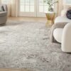 Nourison tappeto Glitz GLZ20 GRYMT GREY MULTICOLOR 8x10 099446951106 interior 1