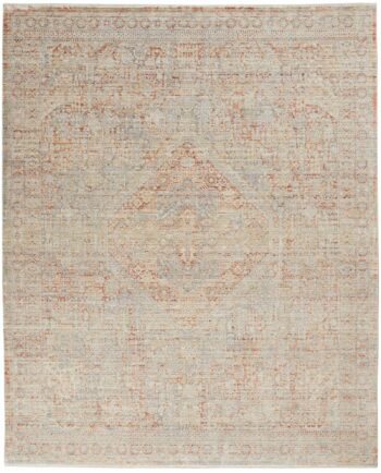 Nourison tappeto Lustrous Weave LUW02 GYBRK GREY BRICK 8x10 099446752000