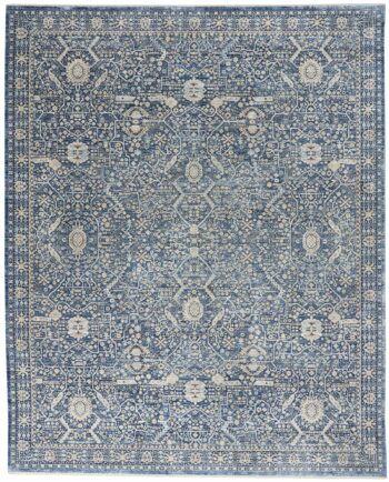 Nourison tappeto Lustrous Weave LUW03 BLUE 8x10 099446752185