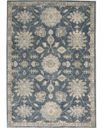 Nourison tappeto Quarry QUA06 BLBGE BLUE BEIGE 5x7 099446746290