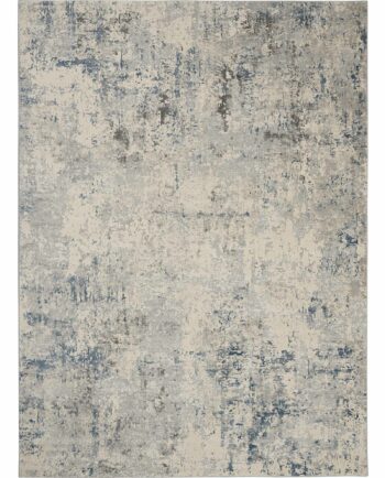 Nourison tappeto Rustic Textures RUS07 IVGRB IVORY GREY BLUE 8x11 099446496300
