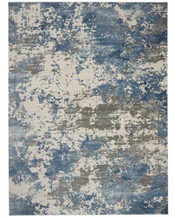 Nourison tappeto Rustic Textures RUS08 GRYBL GREY BLUE 8x11 099446496362