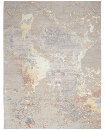 Nourison tappeto Silk Shadows SHA20 SILVR SILVER 8X10 099446020567