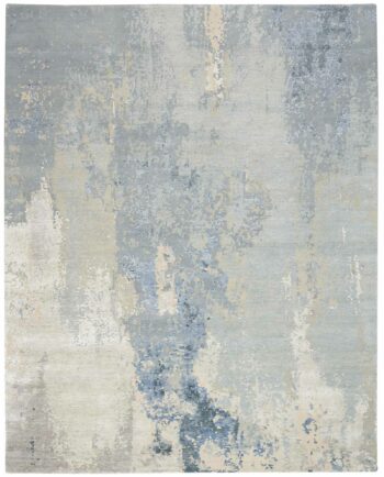 Nourison tappeto Silk Shadows SHA21 BLUSK BLUE SKY 8X10 099446020628