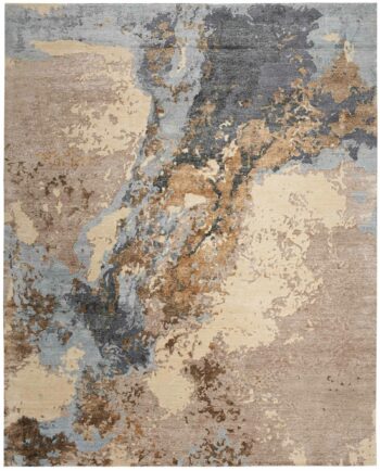 Nourison tappeto Silk Shadows SHA23 BGEBL BEIGE BLUE 8x10 099446929365