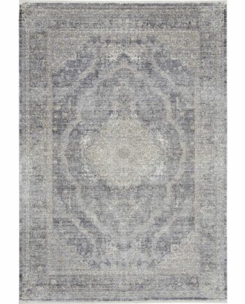 Nourison tappeto Starry Nights STN05 CHACM CHARCOAL CREAM 5x7 099446745576