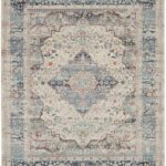 Tappeto Nourison Vintage Kashan VKA07 Ivory / Blue