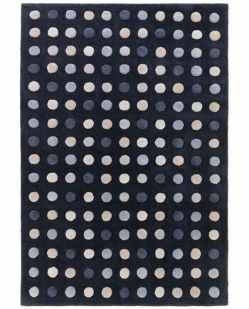 Asiatic tappeto Dotty Navy N