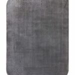 Tappeto Asiatic Kuza Shape Black / Charcoal