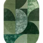 Tappeto Asiatic Matrix 75 Oval Forest