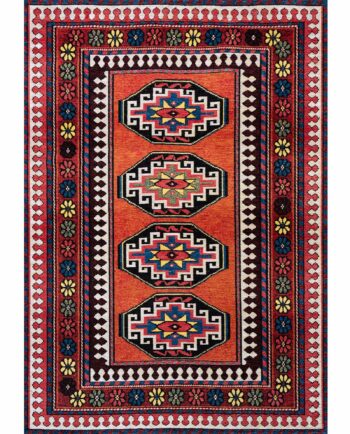 Louis De Poortere tappeto Antiquarian Antalia 9844 Red Mix