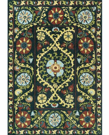 Louis De Poortere tappeto Antiquarian Suzani 9729 Bavaria