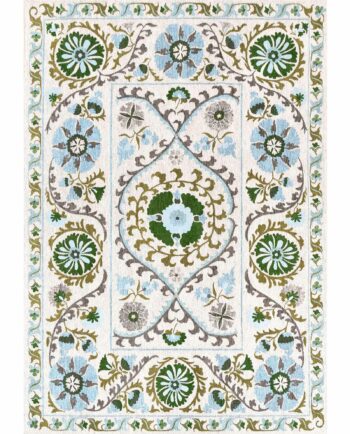 Louis De Poortere tappeto Antiquarian Suzani 9732 Slavia