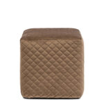 Rivièra Maison Seine Poufs, Velvet III, Golden Mink