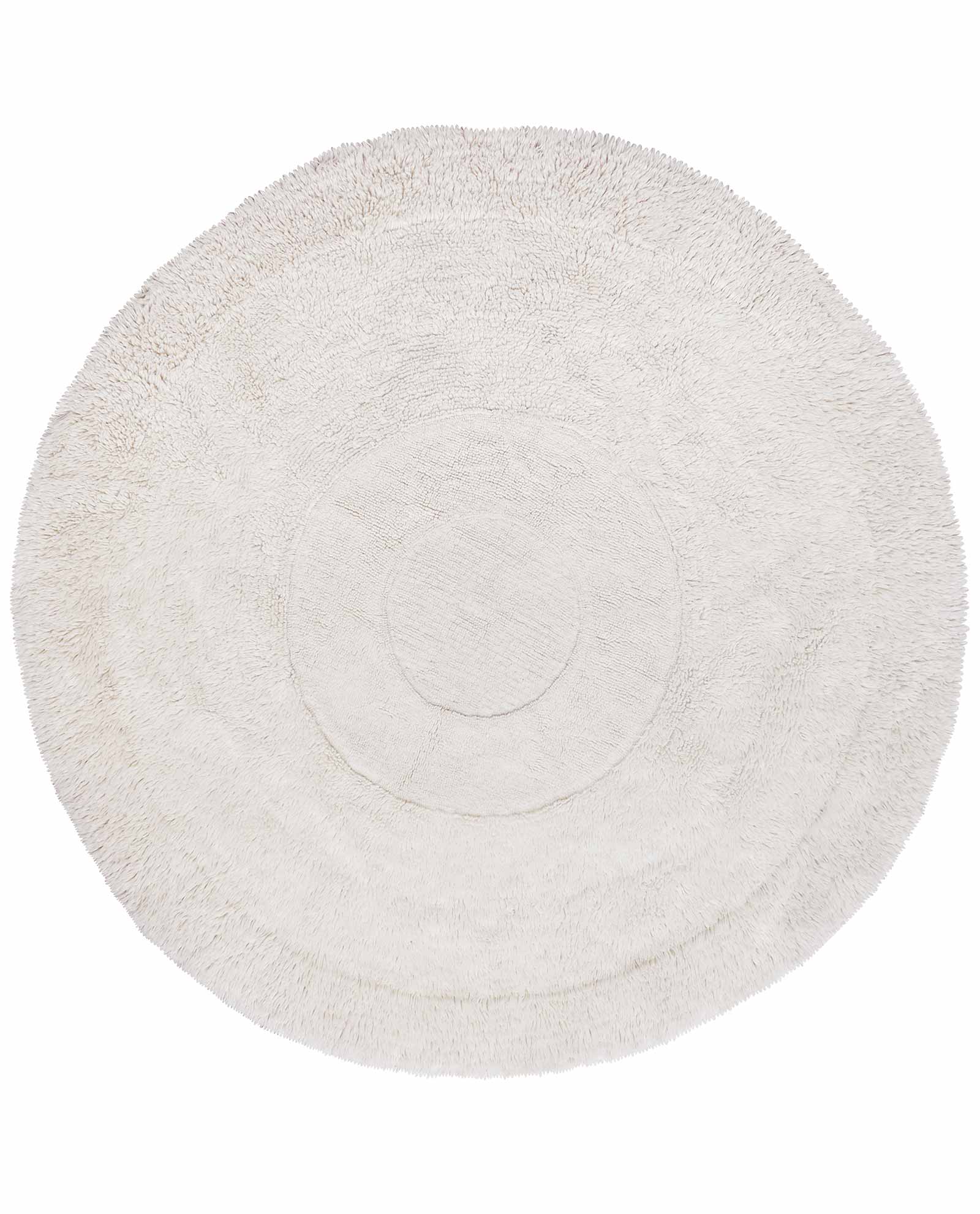 Lorena Canals Woolable tappeto Arctic Circle Sheep White Round WO ARCTIC WH 1