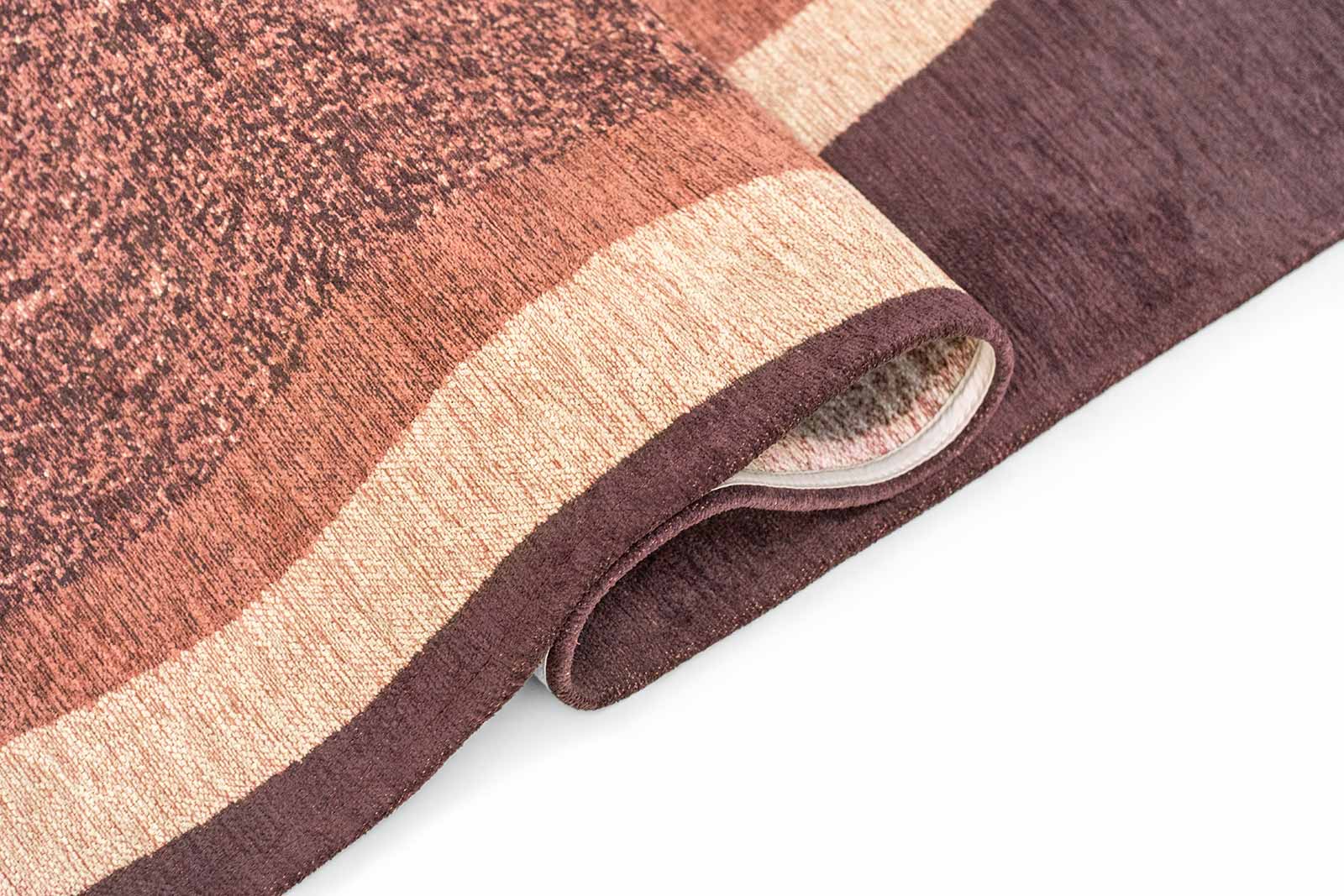 Louis De Poortere tappeto Craft 2064 Marble Rosewood fold