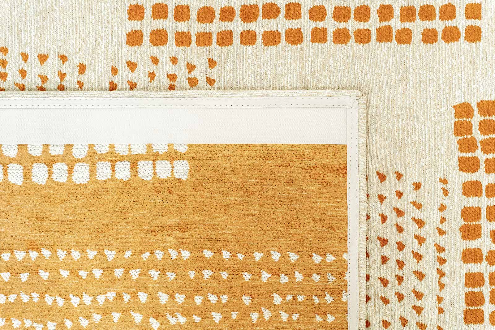 Louis De Poortere tappeto Craft 2077 Zen Garden Pomelo back
