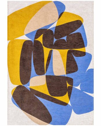 Louis De Poortere tappeto Gallery 2085 Stones Sunny Blue