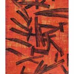Tappeto Louis De Poortere, Meditation Ginger Chocolat 2069, Kanji design